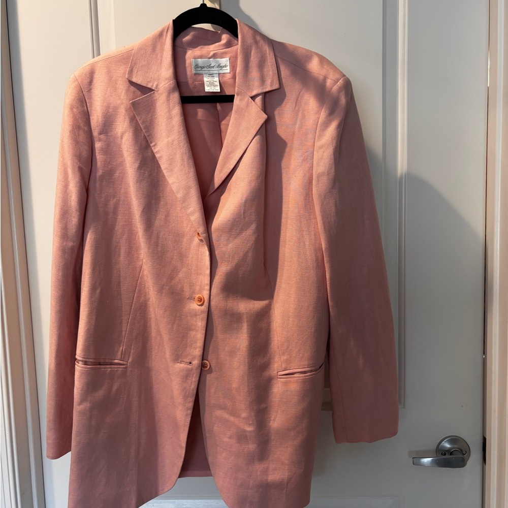 Giorgio Sant' Angelo Pink Blazer